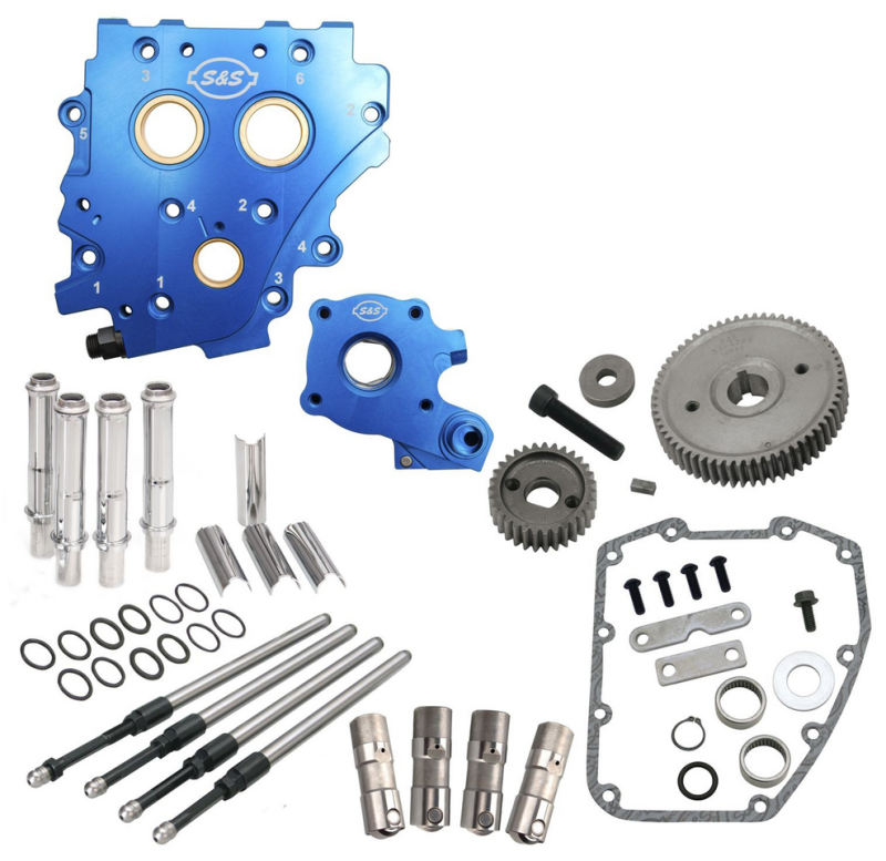 No cam Cam chest kit gear TC07-16 Chrome (DE)