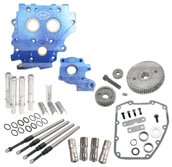 No cam Cam chest kit gear TC07-16 Chrome (DE)