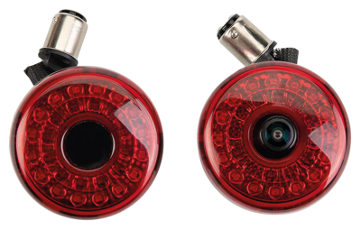 Camera Integrated Turn Signals for V2s