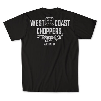 WCC Motorcycle t-shirt black/white Size L