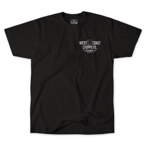 WCC Motorcycle t-shirt black/white Size L