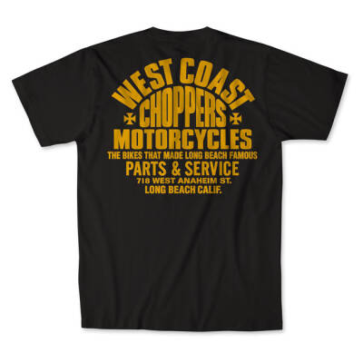 WCC Parts t-shirt black/yellow Size S