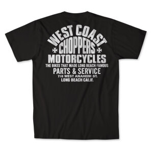 WCC Parts t-shirt black/white Size 2XL