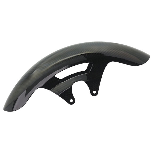 Arlen Ness, 19" Cafe front fender. Carbon fiber