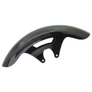 Arlen Ness, 19" Cafe front fender. Carbon fiber