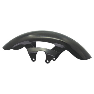Arlen Ness, 19" Cafe front fender. Carbon fiber
