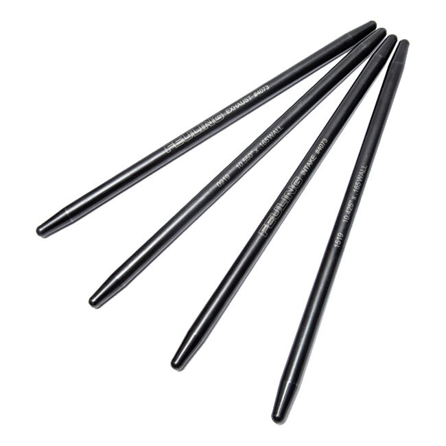 Feuling, HP+  One-Piece pushrod set. Short Travel lifters
