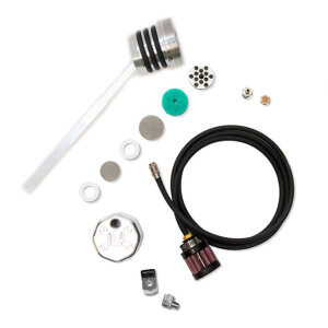 Feuling, vented dipstick. Polished