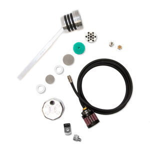 Feuling, vented dipstick. Polished