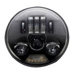 Custom Dynamics, ProBEAM  5.75" LED ECE headlamp. Black