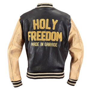 Holy Freedom Varsity black jacket  Size XL