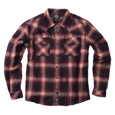 WCC Outlaw Flannel shirt red/grey Size 2XL