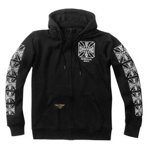 WCC Dominator zip hoodie black Size 3XL