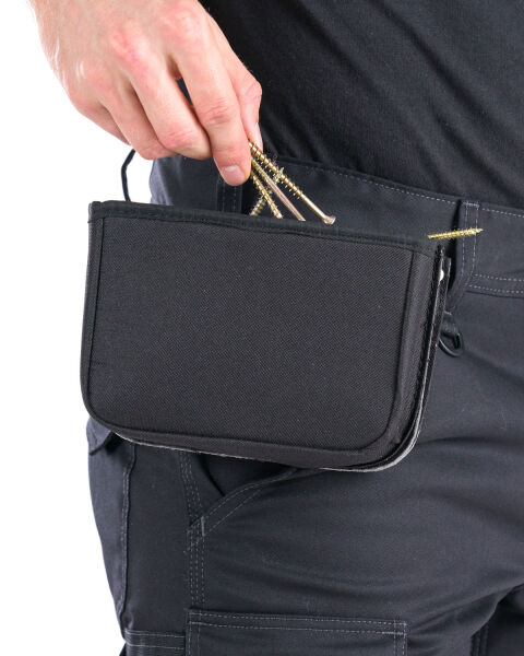 James Nageltasche - SNAPfast, zwei Fächer  schwarz one-size