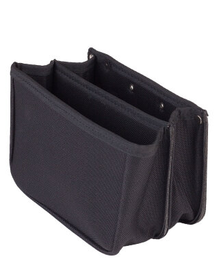 James Nageltasche - SNAPfast, zwei Fächer  schwarz one-size