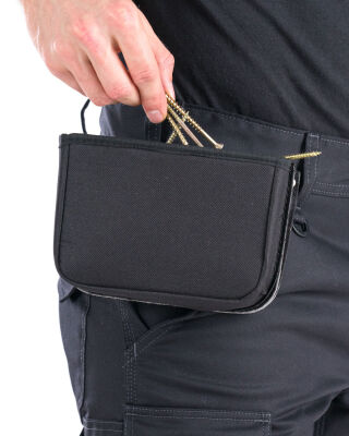 James Nageltasche - SNAPfast, zwei Fächer  schwarz one-size