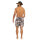 Von Dutch Burt25 swimshort black/beige Size M