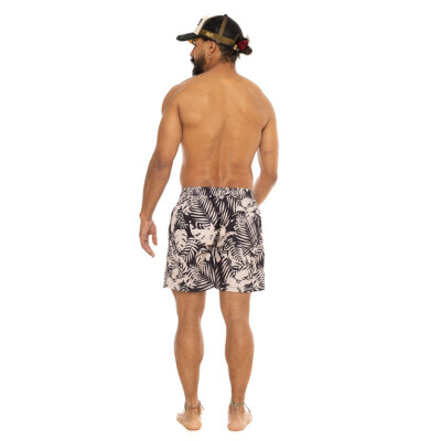 Von Dutch Burt25 swimshort black/beige Size XL
