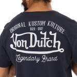 Von Dutch Eye t-shirt navy Size 2XL