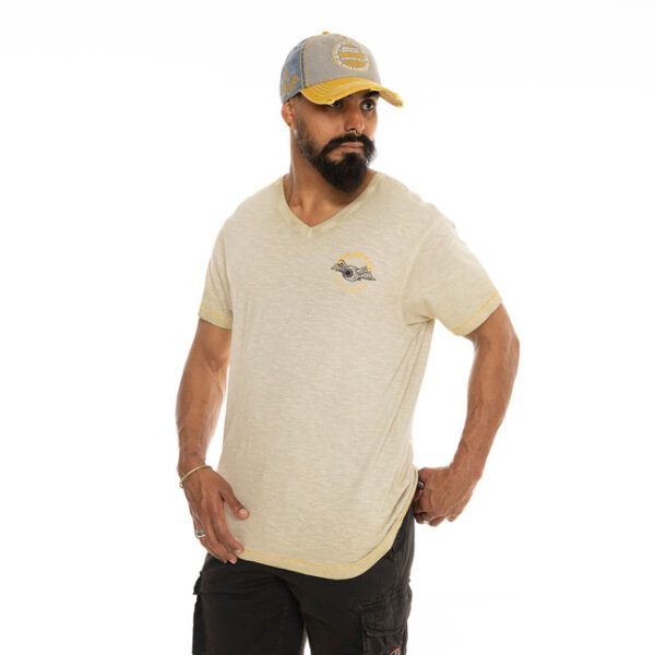 Von Dutch Hero t-shirt beige Size L