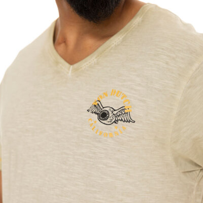 Von Dutch Hero t-shirt beige Size L