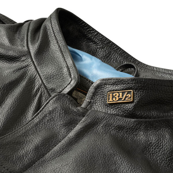 WCC x 13 1/2 Dominator leather riding vest Size S