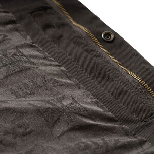 WCC x 13 1/2 Dominator black canvas riding vest Size 3XL