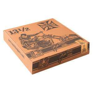 WCC x 13 1/2 Dominator black canvas riding vest Size 3XL