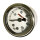 Feuling, liquid filled 100PSI oil pressure gauge. White