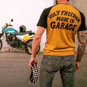 Holy Freedom Shoeles Joe t-shirt yellow Size M