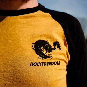 Holy Freedom Shoeles Joe t-shirt yellow Size 2XL