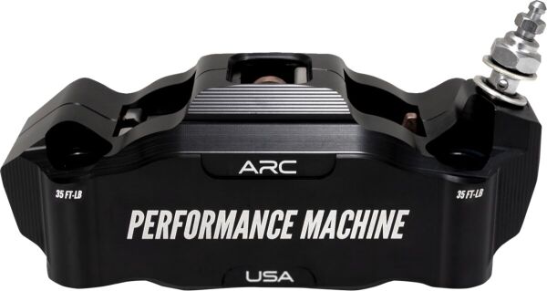 Caliper Front Right Black 125