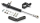 Steering Damper Kit Black FXLRST22-Up (FR)