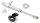Steering Damper Kit Silver FXR88-00 39mm (FR)