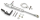 Steering Damper Kit Silver XL16-22 49mm (FR)