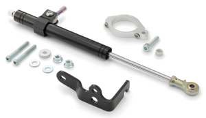 Steering Damper Kit Black XL16-22 49mm (FR)