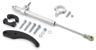 Steering Damper Kit Silver FLH/T14-16 (GB)