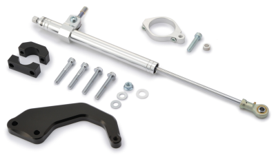 Steering Damper Kit Silver FLH/T99-08 41 (GB)