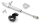 Steering Damper Kit Silver FXR88-00 39mm (GB)