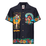 King Kerosin Acapulco hawaii shirt black Size M