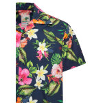 King Kerosin Tropcial flowers hawaii shirt Size XL