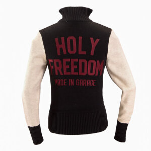 Holy Freedom Dirtrack sweatshirt black/white Size XL