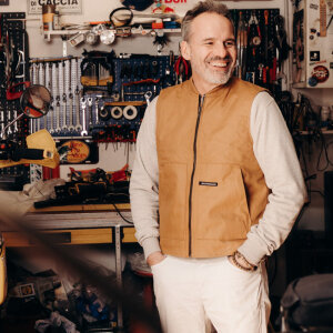 Holy Freedom Worker Vest Havana vest yellow Size 2XL