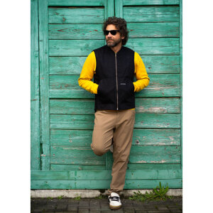 Holy Freedom Worker Vest Black vest black Size M