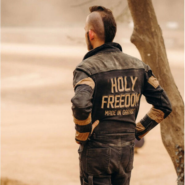 Holy Freedom Tutonero overall black/white Size S