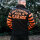 Holy Freedom Garage zip sweatshirt orange/black Size L