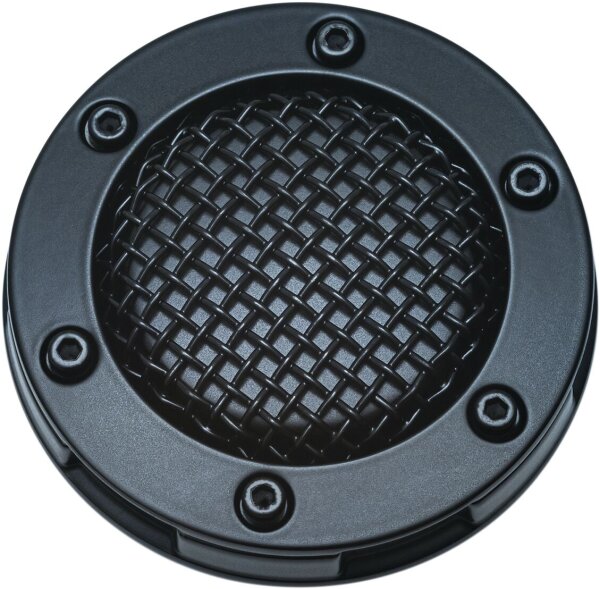 Cap Gas Mesh Vented Blk