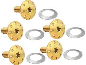Titanium Floating Rotor Bolt Kit For Front Brake Discs Gold