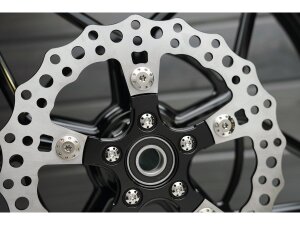 Titanium Floating Rotor Bolt Kit For Rear Brake Discs, Thread: 3/8"-16 x 1" Polished
