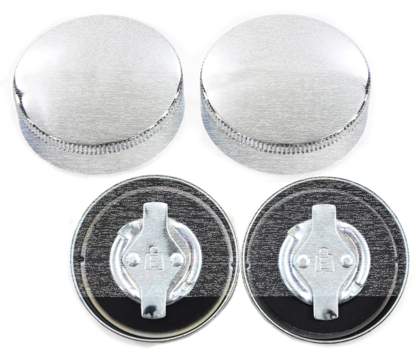 Eaton Gas Cap Set Vented Chrome BT36-38 (DE)